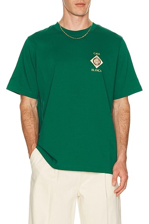 Casablanca Plafond Orne De Musique Classic Tee in Green