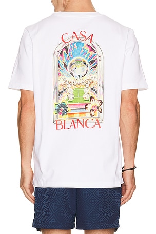 Tennis Landscape Classic Tee Casablanca