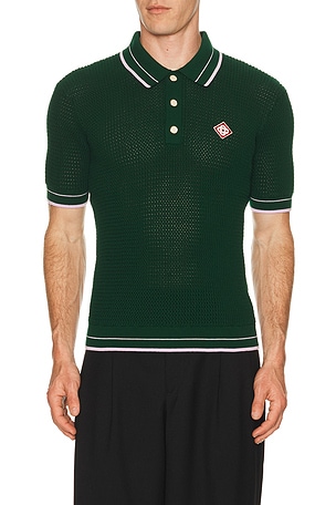 Mock Mini Crochet Polo Casablanca