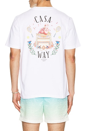 Casablanca Classic T-Shirt in White