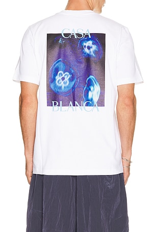 Meduse Sportif Printed Classic Tee Shirt Casablanca