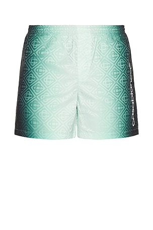 Jacquard Printed Swim Shorts Casablanca