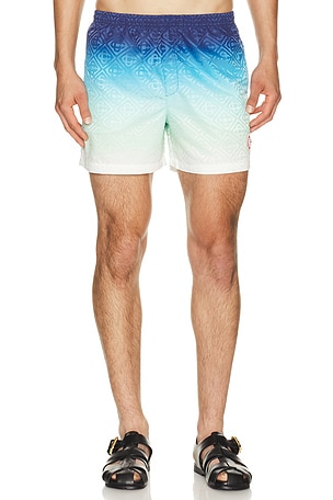 Jacquard Swim Shorts Casablanca