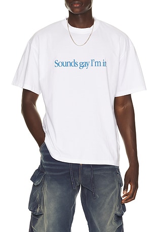 Simply Sounds Gay Tee Carne Bollente