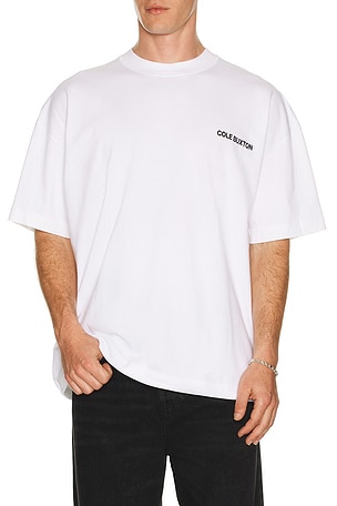 Cole buxton camiseta en color blanco