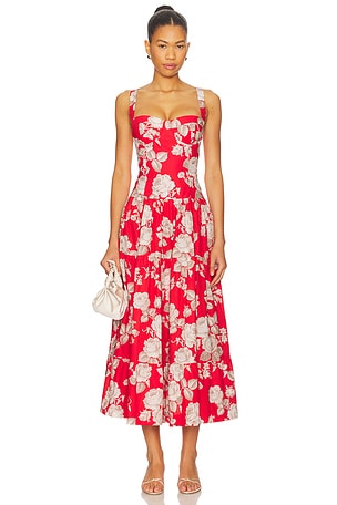 Santiago Midi Dress Cara Cara