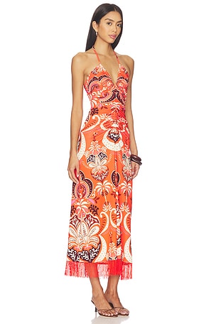 Cara Cara Shelter Island Dress in Orange