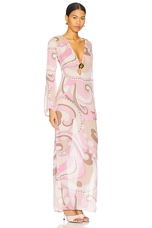 Cen Cen ROBE HOTLenE ORCHID en Rose Pâle 
