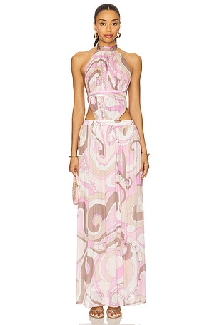 Rosette Maxi Dress CIN CIN