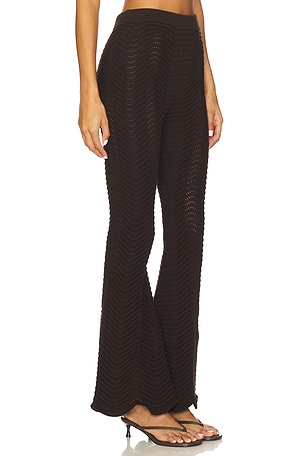 Cin Cin x REVOLVE Ursula Knit Pant in Brown. Size XS. Also