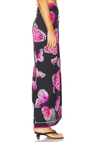 CIN CIN Long Scarf in Black