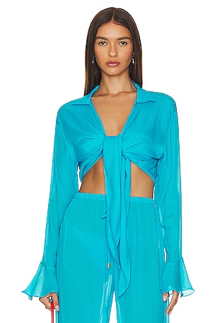 Luau Sheer Top Cin Cin