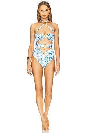 x REVOLVE Diamond Cut Out One Piece CIN CIN