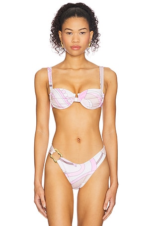 Ariel Ruched Bikini Top CIN CIN