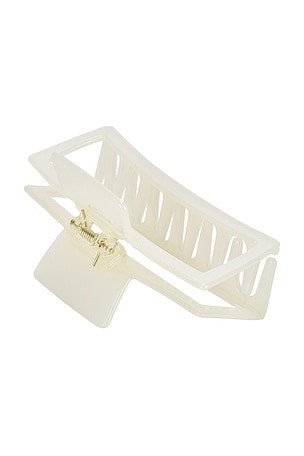 Casa Clara Amore Hair Clip in White