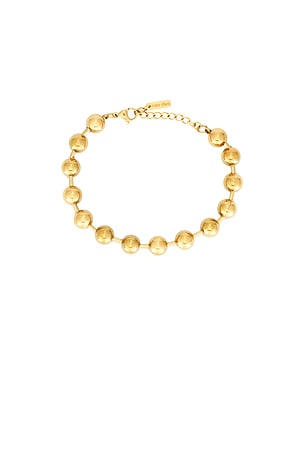 Casa Clara Cherry Ball Bracelet in Metallic Gold
