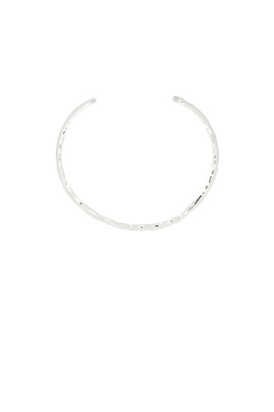 Casa Clara Kirra Cuff in Metallic Silver