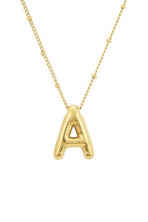 Casa Clara Amity Necklace in Metallic Gold. Size G. Also