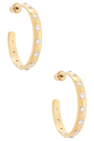 Nora Mae Hoop Earrings Casa Clara