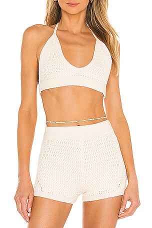 Casa Clara Emily Belly Chain in Bluebell REVOLVE