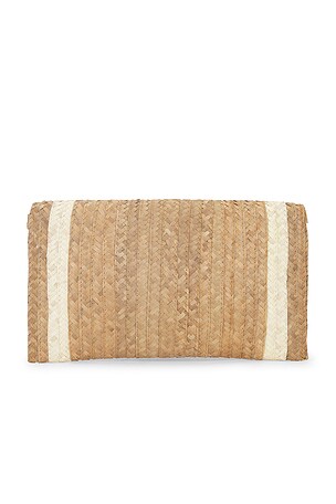 Casa Clara Clutch in Tan