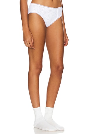 Cou Cou Intimates The Cozy Brief in White