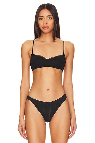 The Pointelle Balconette Bralette Cou Cou Intimates