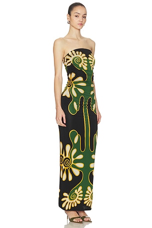 Cala de la Cruz Daphne Dress in Green