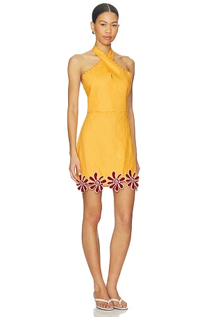 Cala de la Cruz Veneta Dress in Yellow