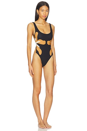 Cala de la Cruz Franca One Piece in Black