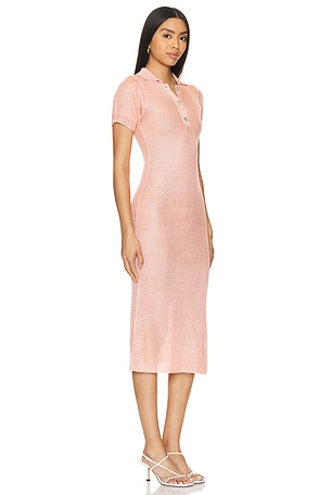 Calle Del Mar Polo Dress in Pink