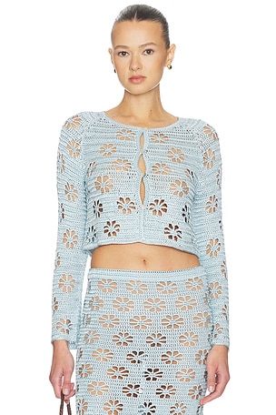 Floral Crochet Cardigan Calle Del Mar