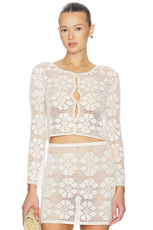 Daisy Chain Crochet Cardigan Calle Del Mar