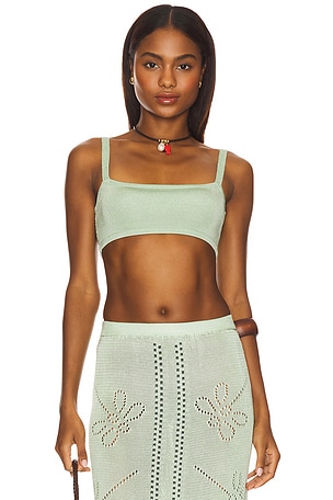 Knit Bandeau Top Calle Del Mar
