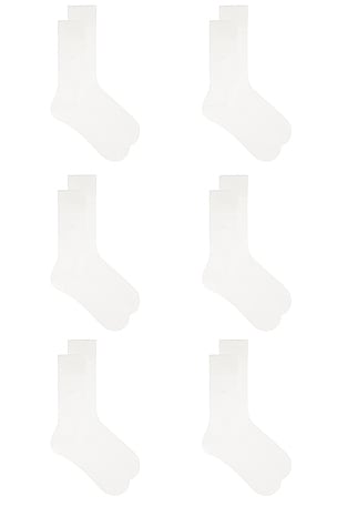 6 X Cotton Socks CDLP