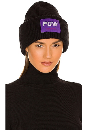 CORDOVA The Pow Beanie in Onyx | REVOLVE display picture 3