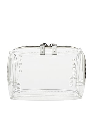 MALETA DE MAQUIAGEM MINI COSMETIC CASE CEE CLEAR