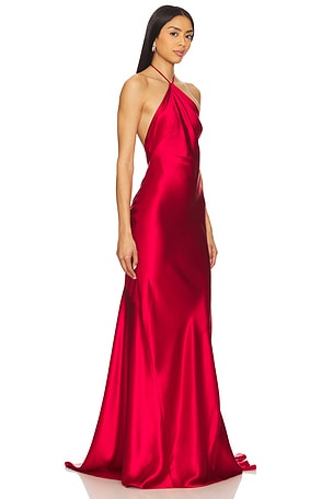 Acler Tarnacre Gown in Red