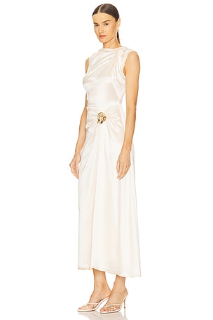 Acler Redman Maxi Dress in Neutral