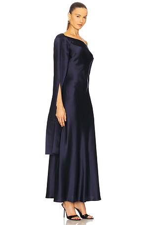 Acler Linhope Maxi Dress in Navy