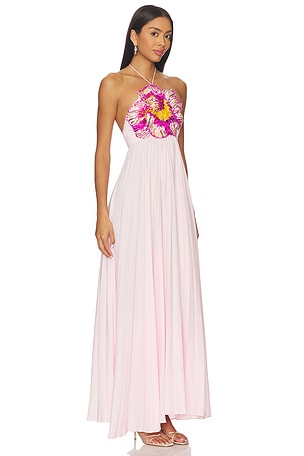 Acler Brewood Maxi Dress in Rose