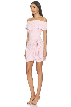 Acler vestido mersham en color rosado
