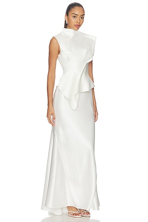Acler Harty Gown in Ivory