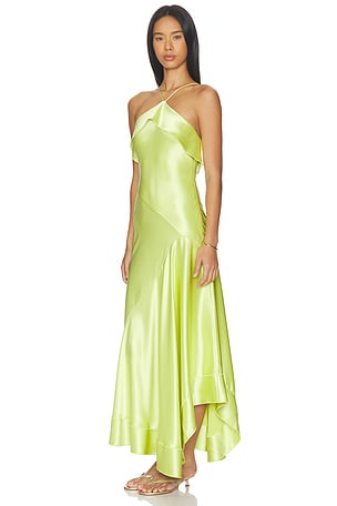 Acler Marara Maxi Dress in Yellow. Size 6. Also