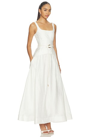 Acler Actonhill Maxi Dress in Ivory