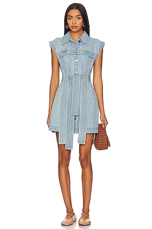 Revolve store denim dress