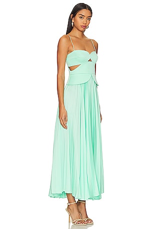 Acler Atholton Midi Dress in Mint