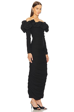 Acler Ambleside Midi Dress in Black