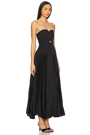 Acler x REVOLVE Avonlea Midi Dress in Black