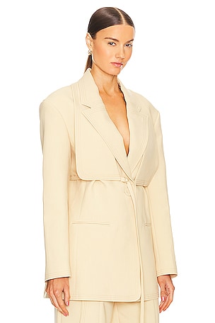 Acler Wirra Blazer in Tan